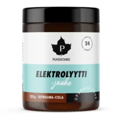 Puhdistamo Athletics Elektrolyyttijauhe Sitruuna-Cola 120 g