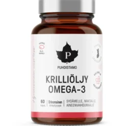 PUHDISTAMO Krilliöljy Omega-3 kapseli 60 kpl