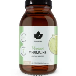 PUHDISTAMO Premium viherjauhe + maitohappobakteeri 120 g