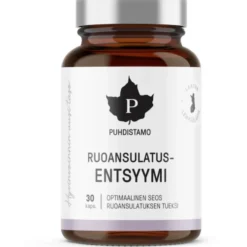 PUHDISTAMO Ruoansulatusentsyymi kapseli 30 kpl