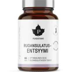 PUHDISTAMO Ruoansulatusentsyymi kapseli 60 kpl