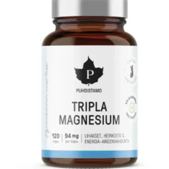 PUHDISTAMO Tripla Magnesium kapseli 120 kpl