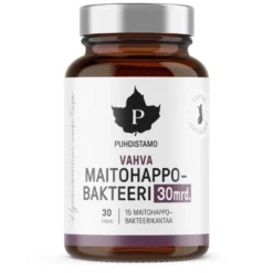 Puhdistamo Vahva Maitohappobakteeri 30 mrd. 30 kaps