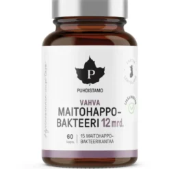 PUHDISTAMO Vahva Maitohappobakteeri 12 mrd kapseli 60 kpl