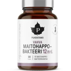 PUHDISTAMO Vahva Maitohappobakteeri 12 mrd kapseli 30 kpl