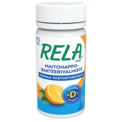 RELA Tabs Appelsiini + D3 tabletti 90 kpl