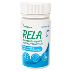 Rela + Vatsan tasapaino maitohappobakteeri 60 kpl