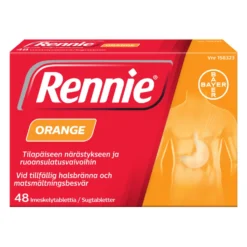 RENNIE Orange 80 mg/680 mg imeskelytabletti