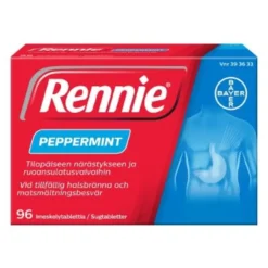 RENNIE Peppermint 80 mg/680 mg imeskelytabletti