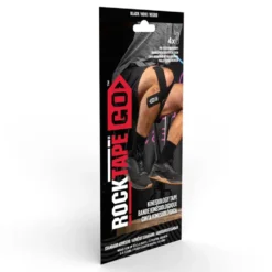 Rocktape Go Fast Kinesioteippi Musta 5 cm x 25 cm 4 kpl