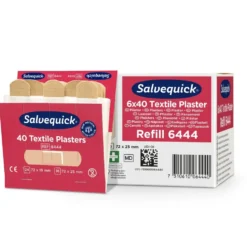 SALVEQUICK Kangaslaastari täydennyspakkaus 6x40 kpl
