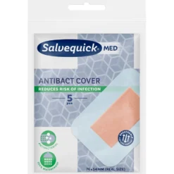 SALVEQUICK Med Antibac Cover laastari