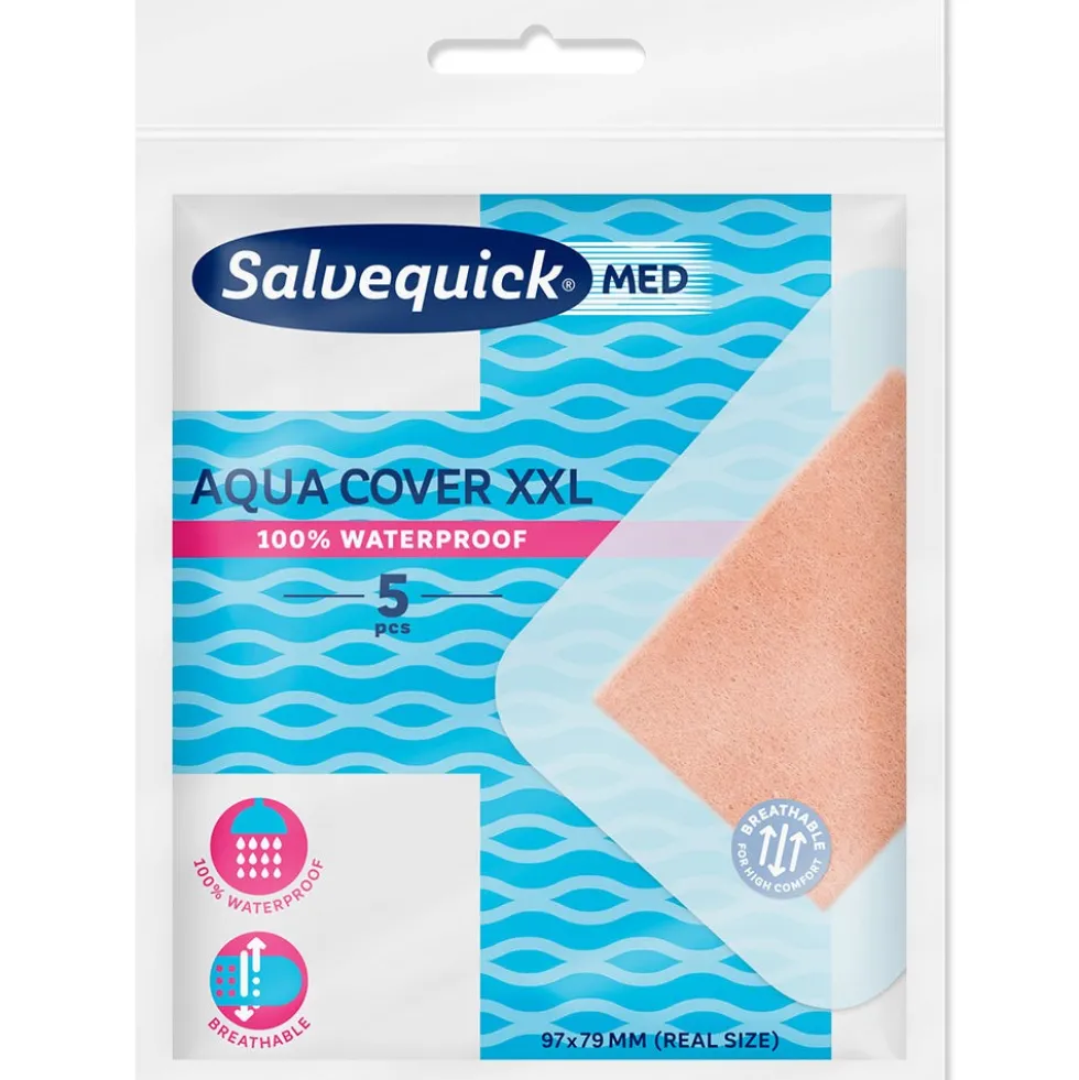 SALVEQUICK Med Aqua Cover XXL laastari