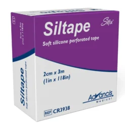SILTAPE lääkinnällinen silikoniteippi 2 cm x 3 m