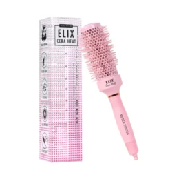 SisterYoung Elix Cera Heat Pink keraaminen pyöreä hiusharja 43 mm 1 kpl