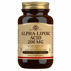 SOLGAR Alfalipoiinihappo 200 mg 50 kaps