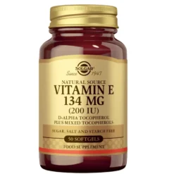 SOLGAR E-vitamiini 134 mg softgels 50 kpl
