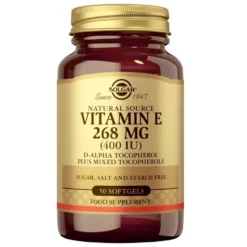 SOLGAR E-vitamiini 268 mg softgels 50 kpl
