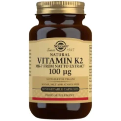 SOLGAR K2-vitamiini 100 µg 50 kaps