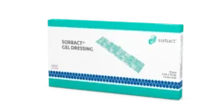 SORBACT Gel dressing kostea sidos 3 cm x 15 cm