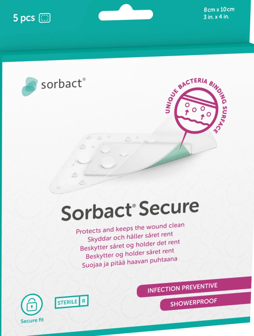 SORBACT Secure 8 cm x 10 cm