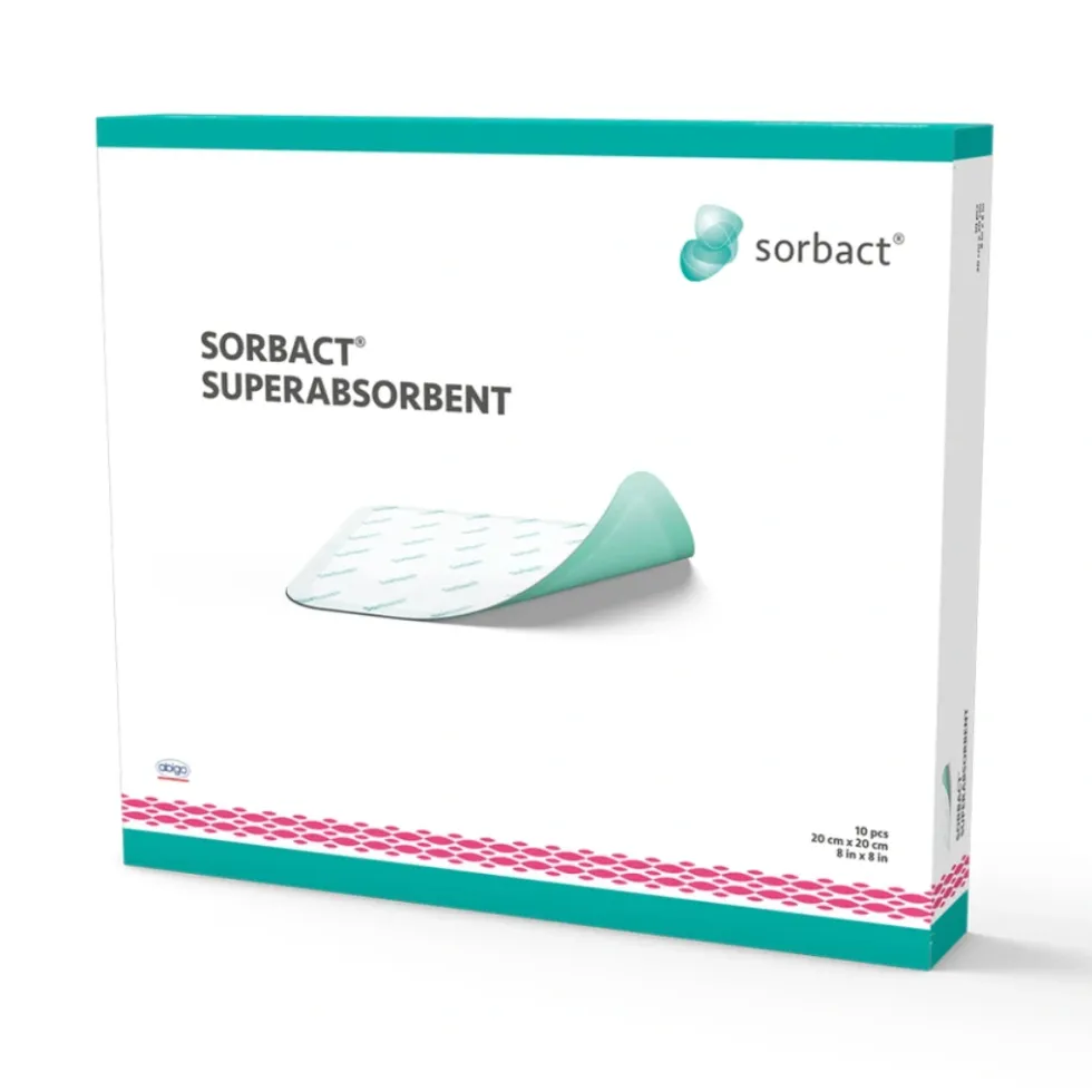 SORBACT Superabsorbent 20 cm x 20 cm 10 kpl