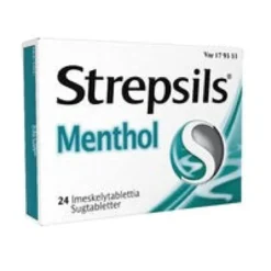 STREPSILS Menthol 0,6 mg/1,2 mg imeskelytabletti