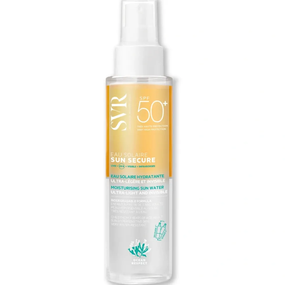 SVR Sun Secure aurinkosuojavesi SPF50+ 100 ml