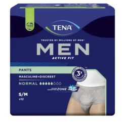 TENA Men Pants Normal S/M 12 kpl