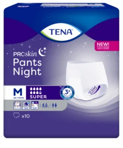 TENA ProSkin Pants Night Super M 10 kpl