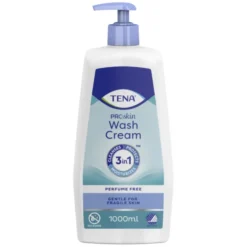 TENA Proskin Wash Cream pesuvoide, hajusteeton 1000 ml
