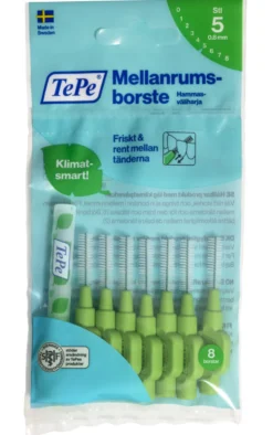 TEPE Original 0,8 mm vihreä hammasväliharja