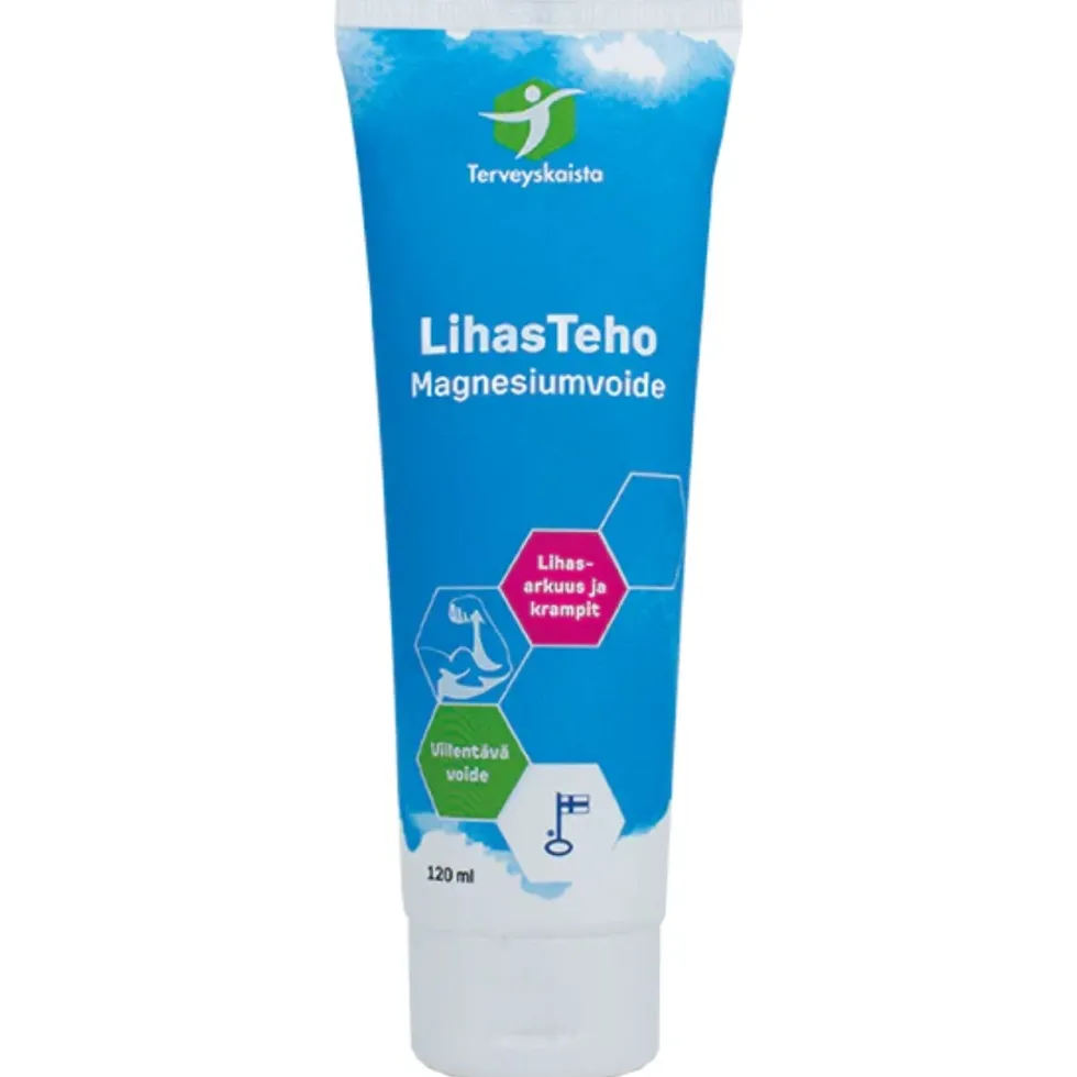 Terveyskaista LihasTeho Magnesiumvoide 120 ml