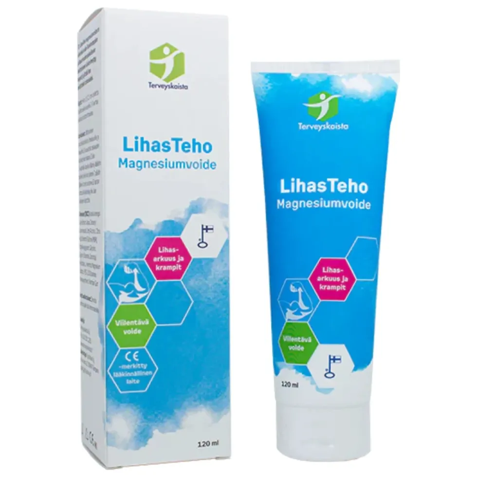 Terveyskaista LihasTeho Magnesiumvoide 120 ml
