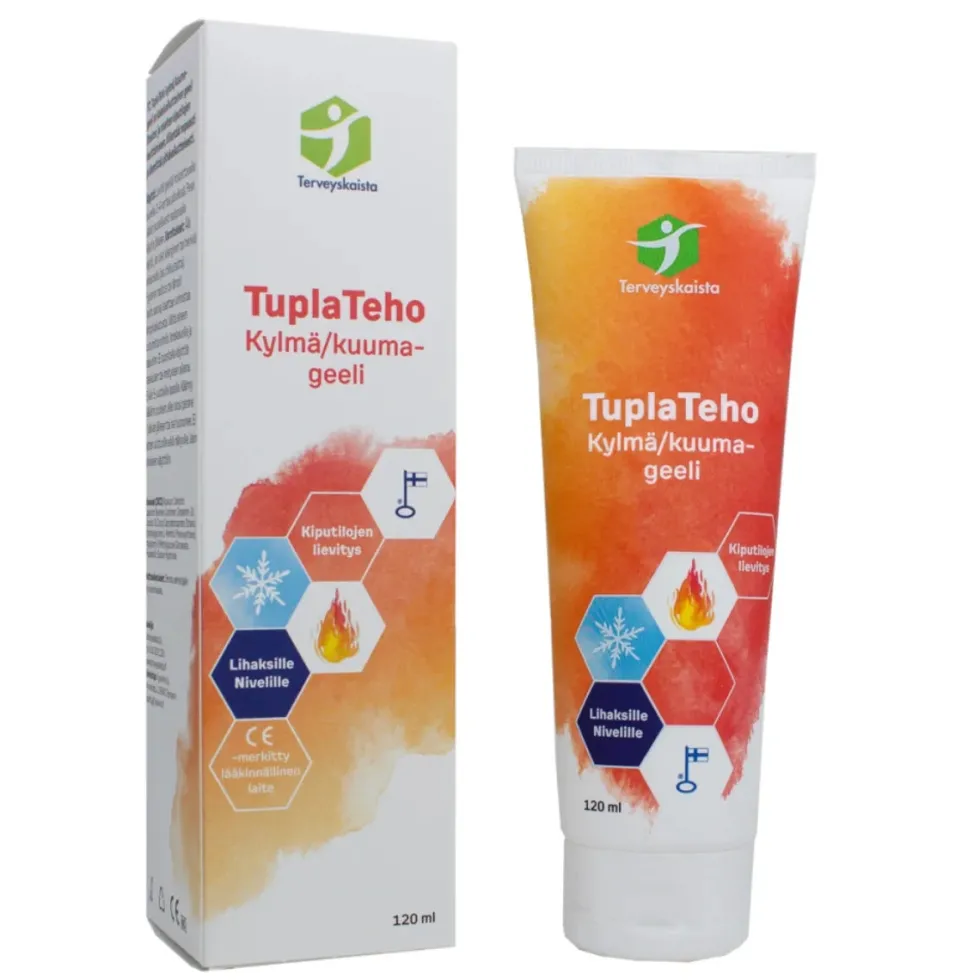 Terveyskaista TuplaTeho Kylmä/kuumageeli 120 ml
