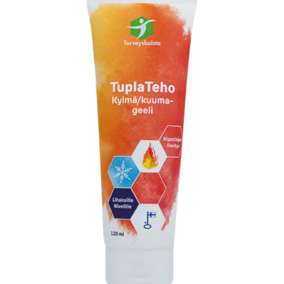 Terveyskaista TuplaTeho Kylmä/kuumageeli 120 ml