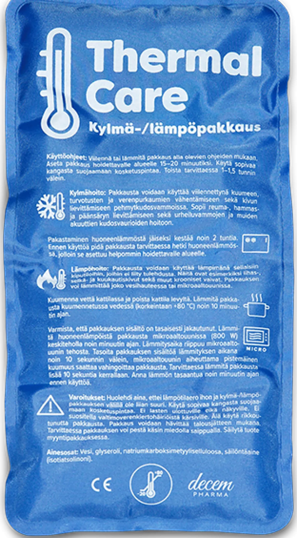 THERMAL Care iso kylmä-lämpöpakkaus (sininen)
