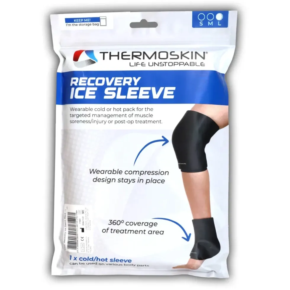 Thermoskin Recovery Ice Sleeve kylmä-kuumapakkaus koko L 1 kpl