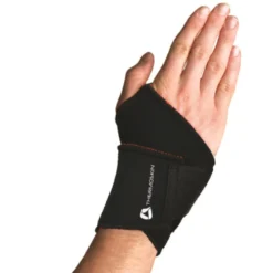 THERMOSKIN Wrist Wrap Uni kietaistava rannetuki XS musta