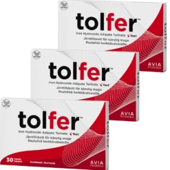 Tolfer rautavalmiste (IHAT) 30 mg 3x30 kaps