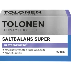 TOLONEN Saltbalans Super tabletti 100 kpl