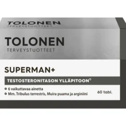 TOLONEN Superman+ tabletti 60 kpl