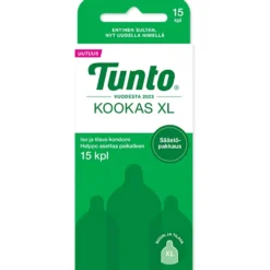 Tunto kookas XL kondomi 15 kpl