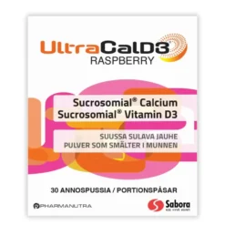 UltraCal D3 Raspberry annospussi 30 kpl