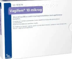 VAGIFEM 10 mikrog emätinpuikko, tabletti
