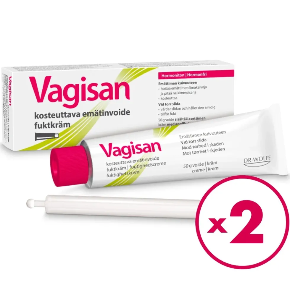 VAGISAN kosteuttava emätinvoide 2x50 g