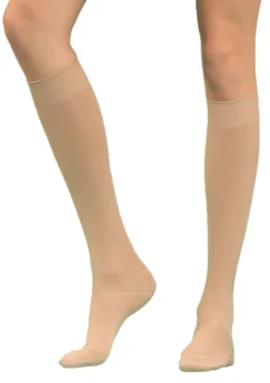 VENDI Travel tukisukat beige, koko 36-38