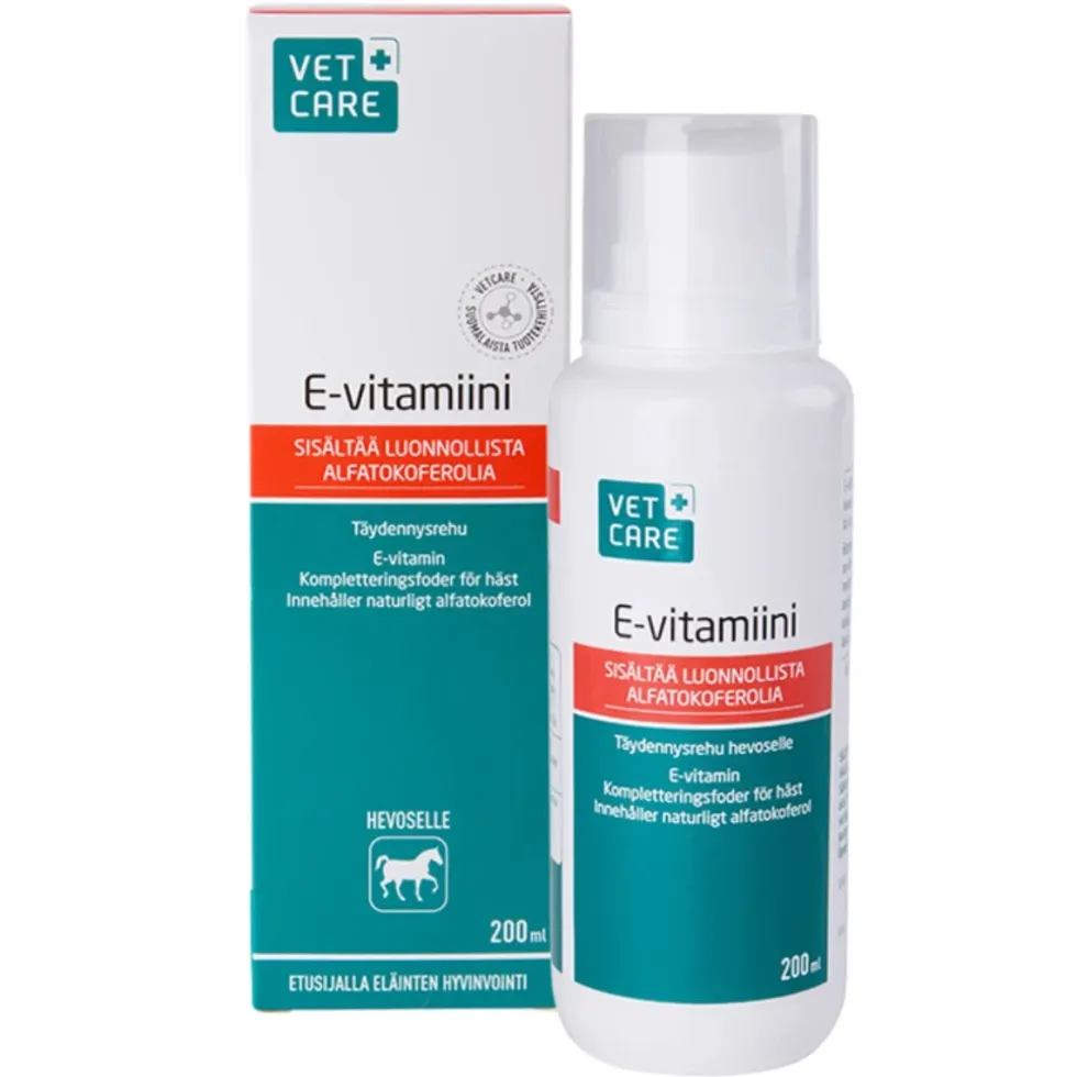 VETCARE E-vitamiini hevosille 200 ml