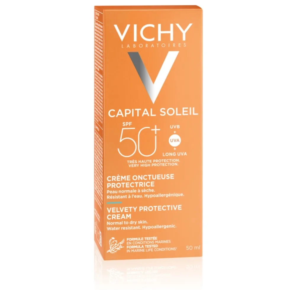 VICHY Capital Soleil aurinkosuojavoide kasvoille SPF50+ 50 ml