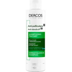 VICHY Dercos Anti-Dandruff hoitoshampoo hilsettä vastaan normaaleille ja rasvaisille hiuksille 200 ml